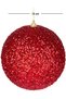 New Year's Ball, Red - 15 cm - 3