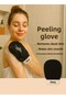 1Pc Black Bath Shower Scrub Bath Loofah Exfoliating Glove 100% Fluff Silk for Normal Skin