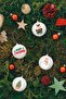 177 Piece Christmas Themed Sticker Set - Pen, Water Bottle, Notebook, Glass, Desk, Laptop, Tablet Stickers New Year - 3