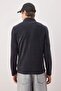 Antrasit Regular/Normal Kesim Fermuarlı Polar Sweatshirt TMNAW26SW00063 - 4