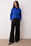 Wardrobe Essentials Saks Yumuşak Dokulu Triko Kazak | TWOAW26KZ00074 - 2