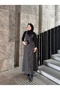 Brown Winter 2-Piece Set (Vest + Skirt)