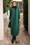Emerald Green Cold Yarn Knitwear Cardigan