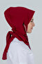 Medical Hijab Bonnet Scarf Swimmer, with Stethoscope Entry, for Health Care Workers - 2