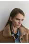 Faux Fur Leather Look Coat - 6