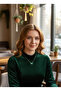 Glittering Butterfly Figured Steel Necklace - 2