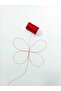 0.3 mm 50 Meters Red Color Thin Polyester Rosary String Polyester String