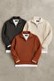 3-Piece Advantageous Set Men's Casual Half-Zip Winter Thessaloniki Sweater