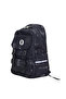 Black Men's School Backpack – for Primary and High School Students, Multi-Compartment, High Quality Fabric - 2