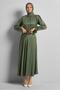 Belted Satin Skirt Suit 45706 - 2