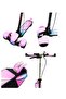 3-Wheel Kick Scooter Fun and Safe Ride for Toddlers Pink - 2