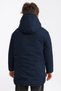Boy's Removable Hooded Windproof Navy Winter Coat & Parka - 6