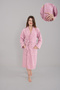 Lidya Soft Unisex Bathrobe - Men's and Women's Gift Morning Gowns Dowry - 3