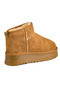 Unisex Tan High-Sole Gg Shoes - 6