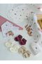 Muslin & Bamboo Newborn Gift Set (Blanket, Handkerchief, Bib, Bodysuit, Socks) - 3