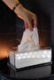 Transparent Napkin Holder Tissue Box Desktop Decorative Paper Towel and Napkin Organizer - 2