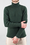 Men's Mint Slim Fit Crew Neck Cotton Knitwear Sweatshirt