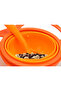 Non-Spill Plate & Steel Cutlery Set - 3