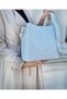 Justpolo Women's Tan 5 Compartment Two Straps Shoulder Bag and Wallet Combination Tm1179 - 5