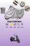 Gray Altai F2Max 50 Plus Compatible Motorcycle Cover, Protective Cover, Motorbike Cover