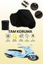 Black Rks Bitter 50 Compatible Motorbike Tarpaulin, Protective Cover, Motorcycle Tarpaulin