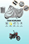 Gray Kuba Tk 03 Compatible Motorcycle Cover, Protective Cover, Motorbike Cover