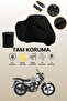 Black Rks Rk125-R Compatible Motor Cover, Protective Cover, Motorcycle Cover