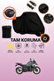 Black Lock and Tail Bag Compatible Bmw R 1300 Gs Compatible Motorcycle Tarpaulin, Protective Cover