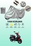 Gray Apachi Xrs Compatible Motorcycle Cover, Protective Cover, Motorbike Cover
