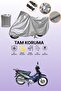 Gray Steel Motor Cup 110 Compatible Motorcycle Cover, Protective Cover, Motor Cover