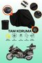 Black Lock and Tail Bag Compatible Bmw K 1600 Gtl Exclusive Compatible Motorcycle Tarpaulin, Protective Cover