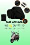 Black Lock Compatible Mondial 125 Znu I Compatible Motorcycle Tarpaulin, Protective Cover
