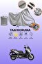 Gray Compatible with Yamaha X-Max 125 Abs Compatible Motorcycle Tarpaulin