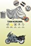 Gray Lock Compatible Bmw R 1100 Rt Compatible Motorcycle Tarpaulin, Protective Cover