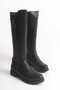 Black Double Zipper Women's Boots 1453000 - 4
