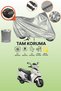 Gray Rear Bag Compatible with Hero Dash 110I Compatible Motorcycle Cover, Protective Cover