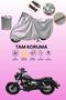 Gray Kuba Superlight 200 Compatible Motorcycle Tarpaulin, Protective Cover, Motor Tarpaulin
