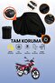 Black Lock and Tail Bag Compatible Kanuni Windy 125 Compatible Motorcycle Tarpaulin, Protective Cover