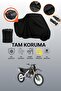 Black Rear Bag Compatible Kawasaki Kx 250F Compatible Motorcycle Tarpaulin, Protective Cover