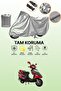 Gray Tail Bag and Lock Incompatible Mondial 100 Urt Compatible Motorcycle Tarpaulin