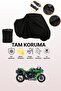 Black Kawasaki Ninja H2 Sx Compatible Motorcycle Cover, Protective Cover, Motorcycle Tarpaulin