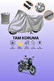 Gray Rks Rz 150 Compatible Motorcycle Cover, Protective Cover, Motor Cover