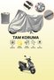 Gray Tail Bag and Lock Mismatched Rks Rosewood 50 Compatible Motorcycle Tarpaulin