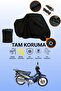 Black Lock Compatible Steel Motor Cup 110 Compatible Motorcycle Tarpaulin, Protective Cover