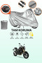 Gray Rear Bag Compatible Rks M502N Compatible Motor Tarpaulin, Protective Cover