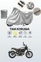 Gray Ducati Scrambler Urban Enduro Compatible Motorcycle Cover, Protective Cover, Motorbike Cover