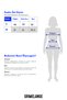 Audaz Women's Zippered Stand Collar Long Sleeve Relaxed Fit Knitwear Navy Blue / Ecru Sweater - 8
