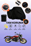 Black Lock and Tail Bag Compatible Kawasaki Z 650 Rs Compatible Motorcycle Tarpaulin, Protective Cover