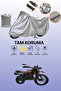 Gri Motolux Cortado 200 Off Compatible Motorcycle Cover, Protective Cover, Motor Cover
