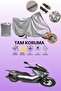 Gray Lock Compatible Arora Zrx 200 Compatible Motorcycle Cover, Protective Cover